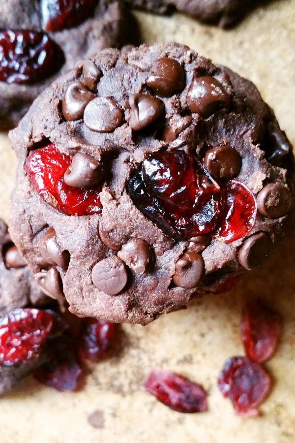 chocolate-cranberry-cookies-4